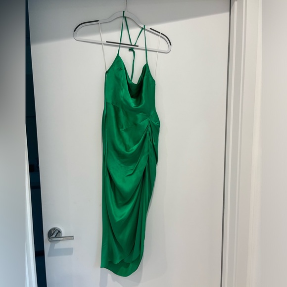 Amanda Uprichard Jasalina Dress in Jungle - Picture 4 of 6